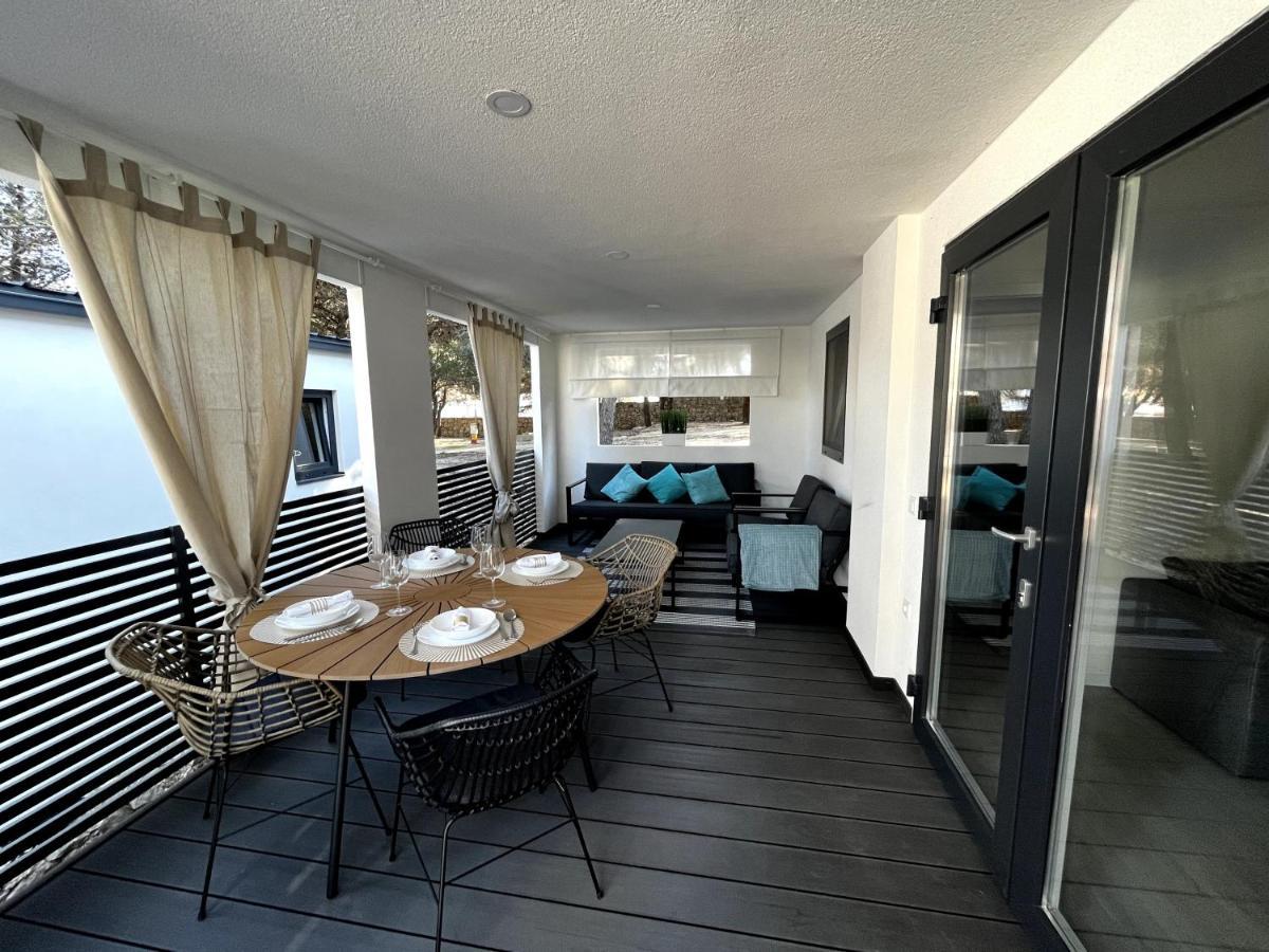 Luxury Mobile Home Pretty Green - Premium - Oaza Mira Resort -50 M From The Beach Drage Eksteriør bilde