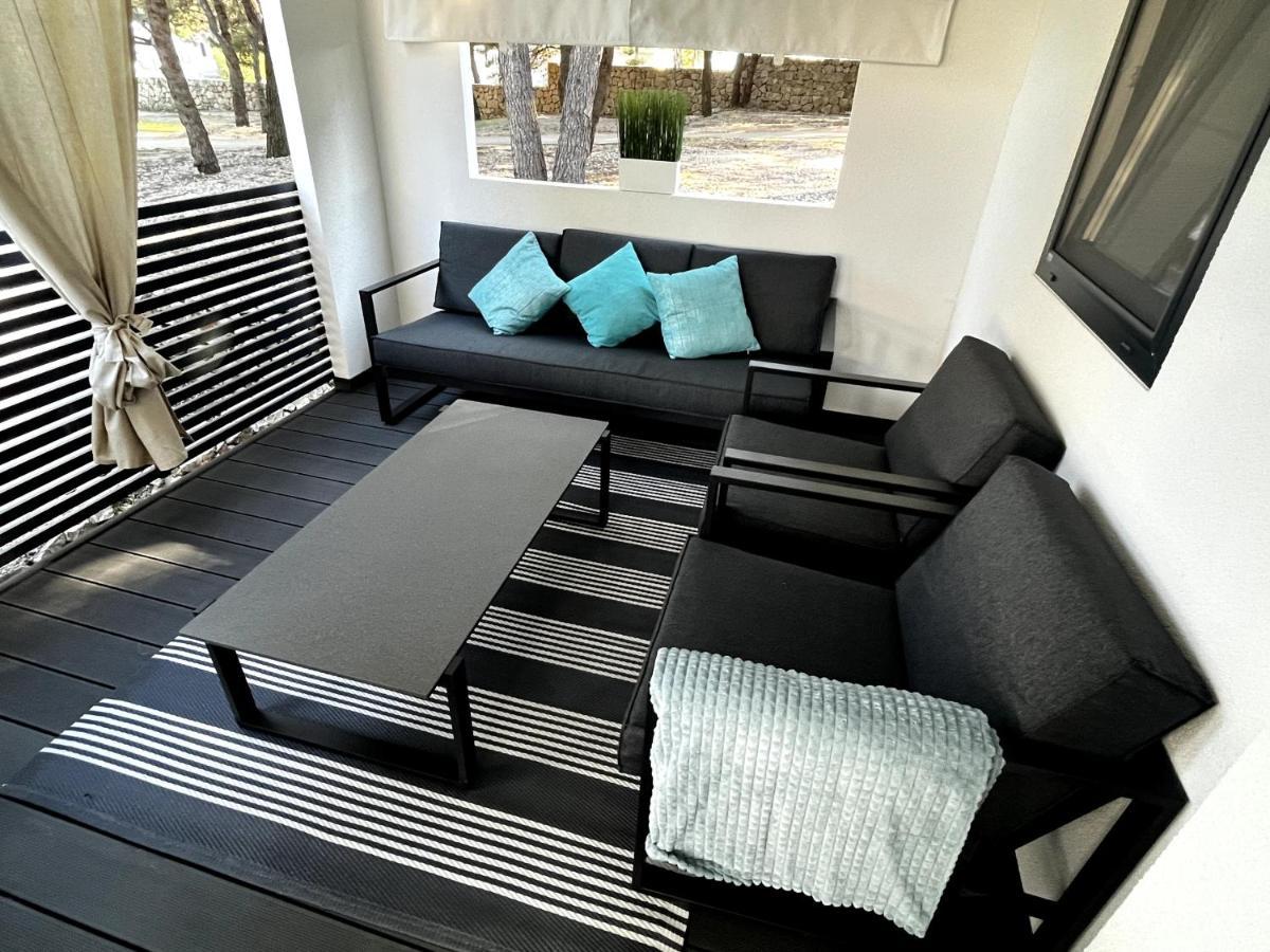 Luxury Mobile Home Pretty Green - Premium - Oaza Mira Resort -50 M From The Beach Drage Eksteriør bilde
