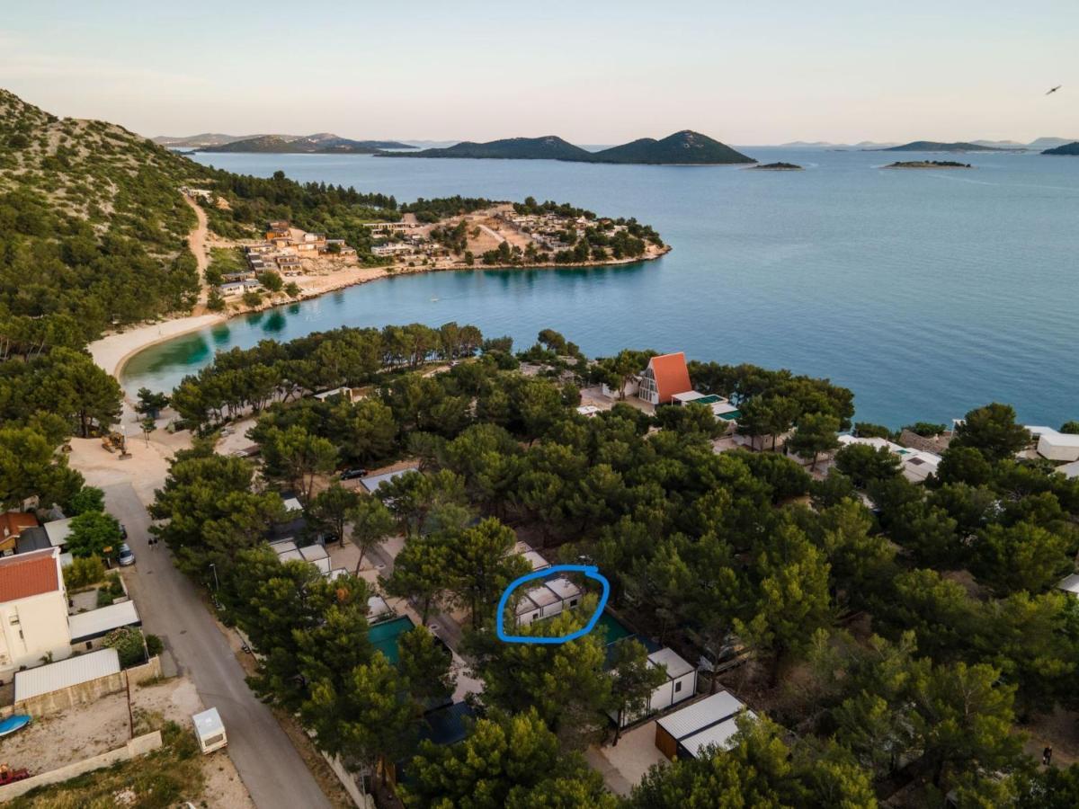 Luxury Mobile Home Pretty Green - Premium - Oaza Mira Resort -50 M From The Beach Drage Eksteriør bilde
