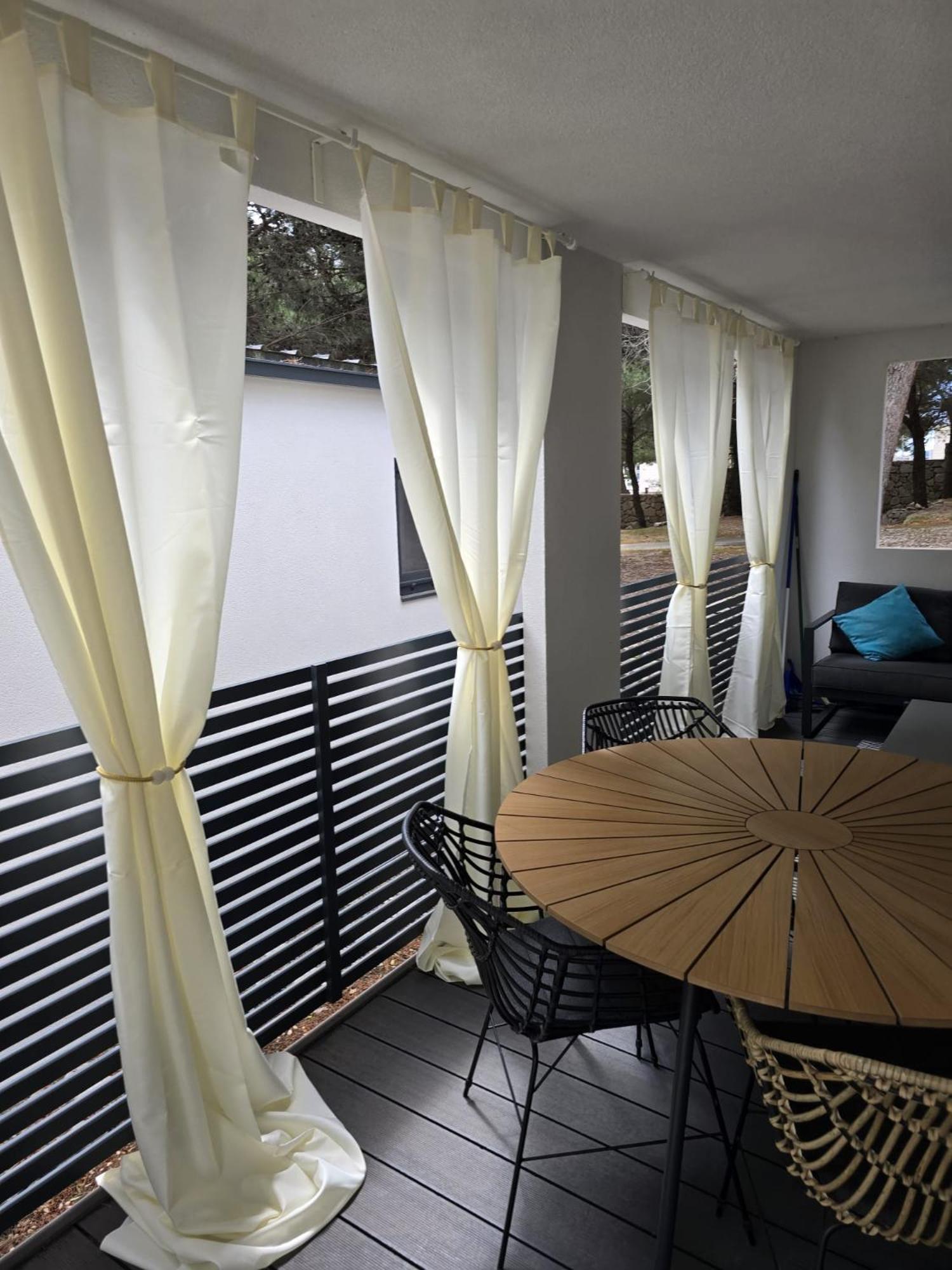 Luxury Mobile Home Pretty Green - Premium - Oaza Mira Resort -50 M From The Beach Drage Eksteriør bilde